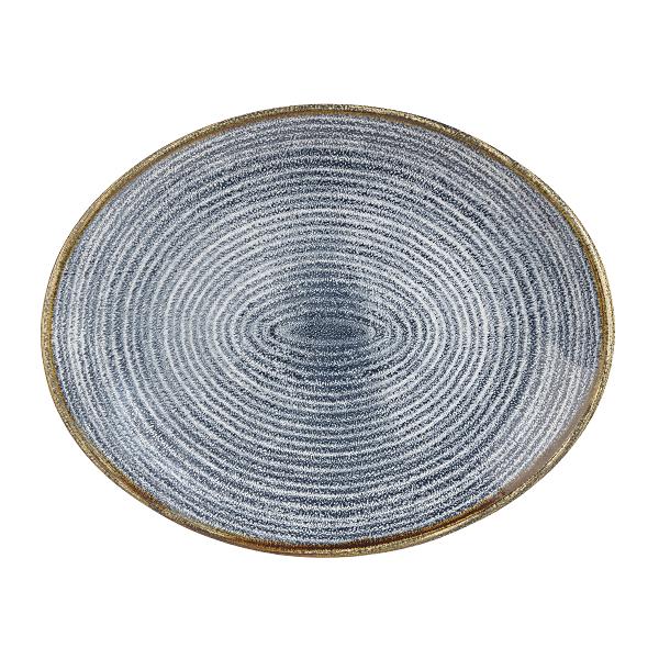 Homespun slate blue