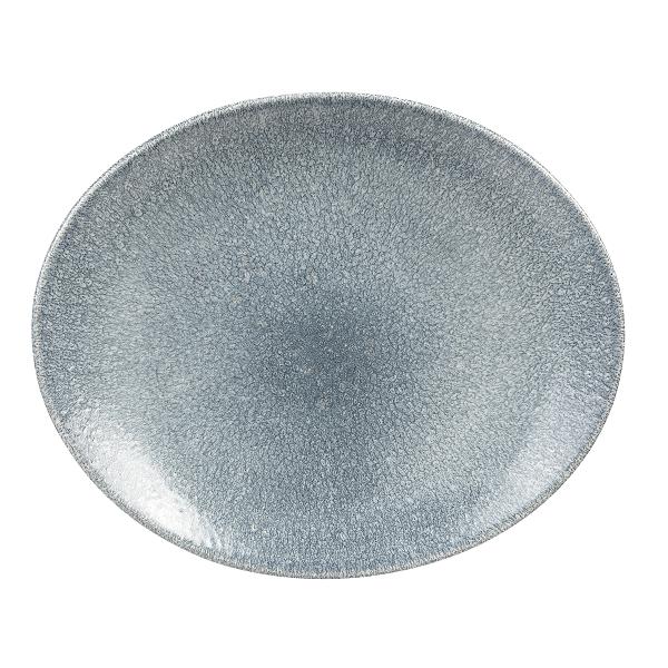 Raku topaz blue