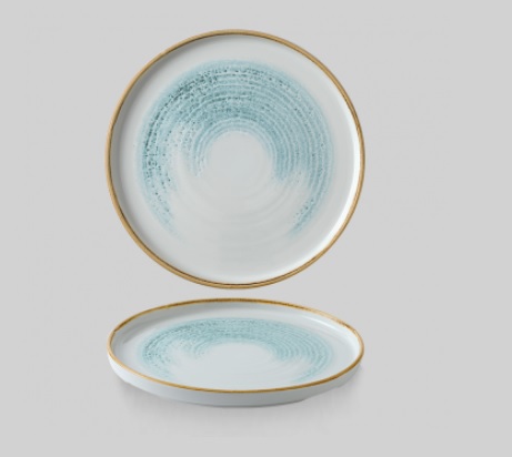 Homespun accents aquamarine