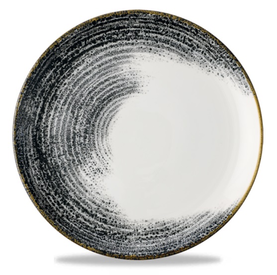 Homespun accents black