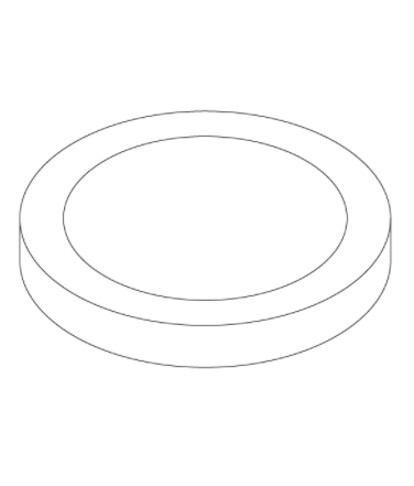 Прокладка ПТФЭ D55X41,8X4 VO UL94, Sanremo, арт.10502045