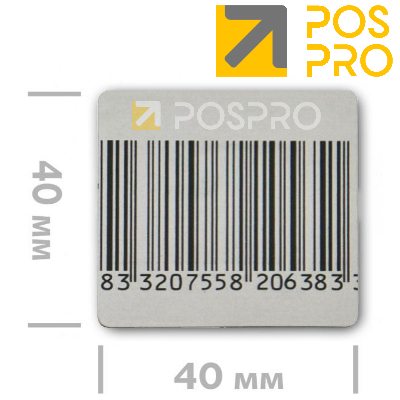 Противокражная этикетка 40*40