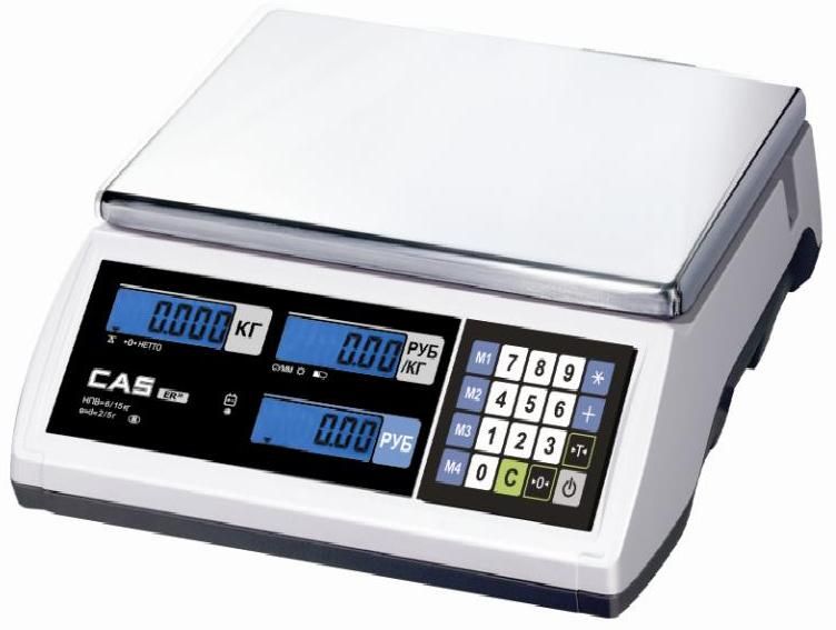Весы торговые CAS ER-JR-15CB