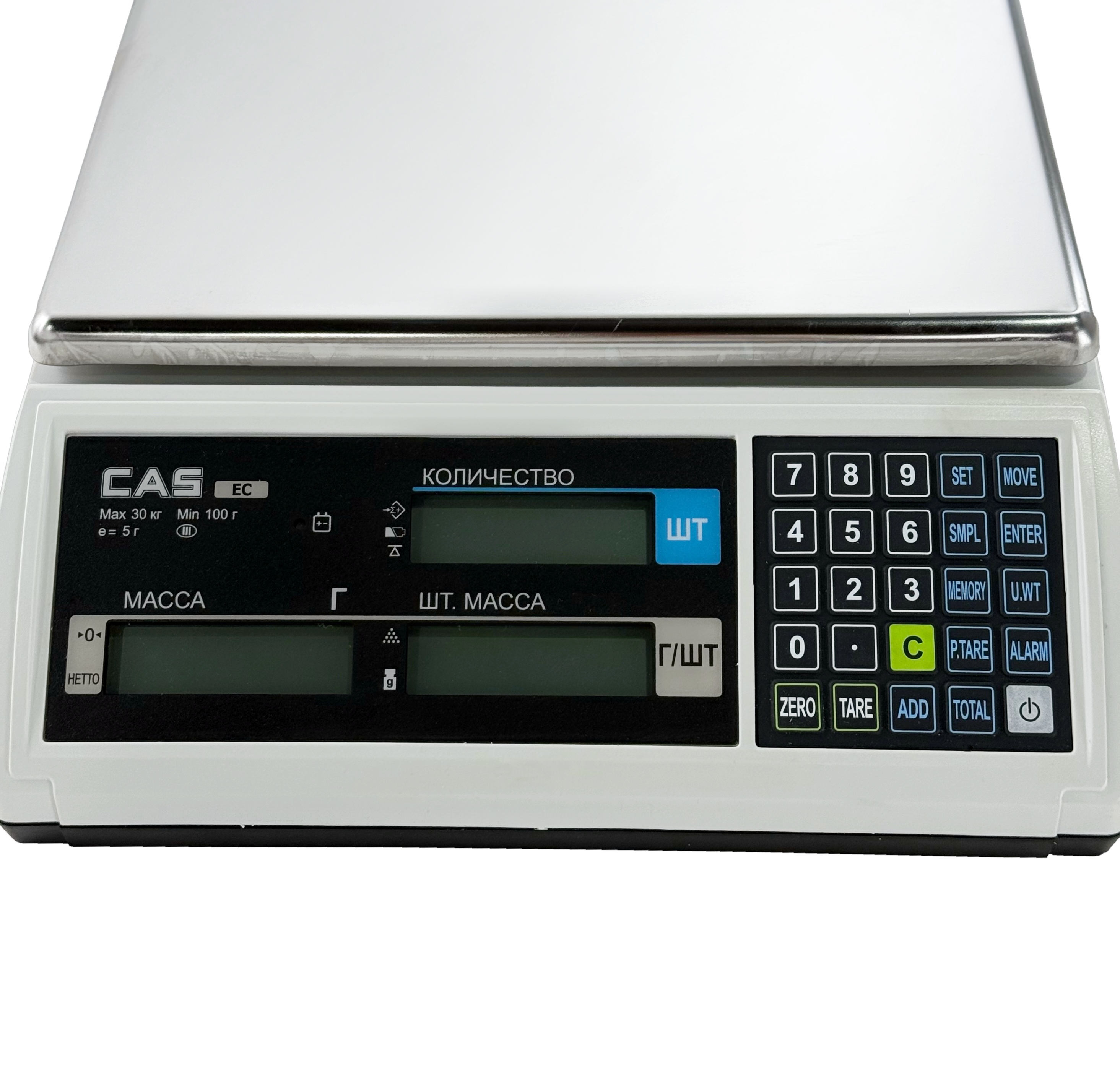 ВЕСЫ ЭЛ.ПОРЦИОННЫЕ CAS EC-30 — 3