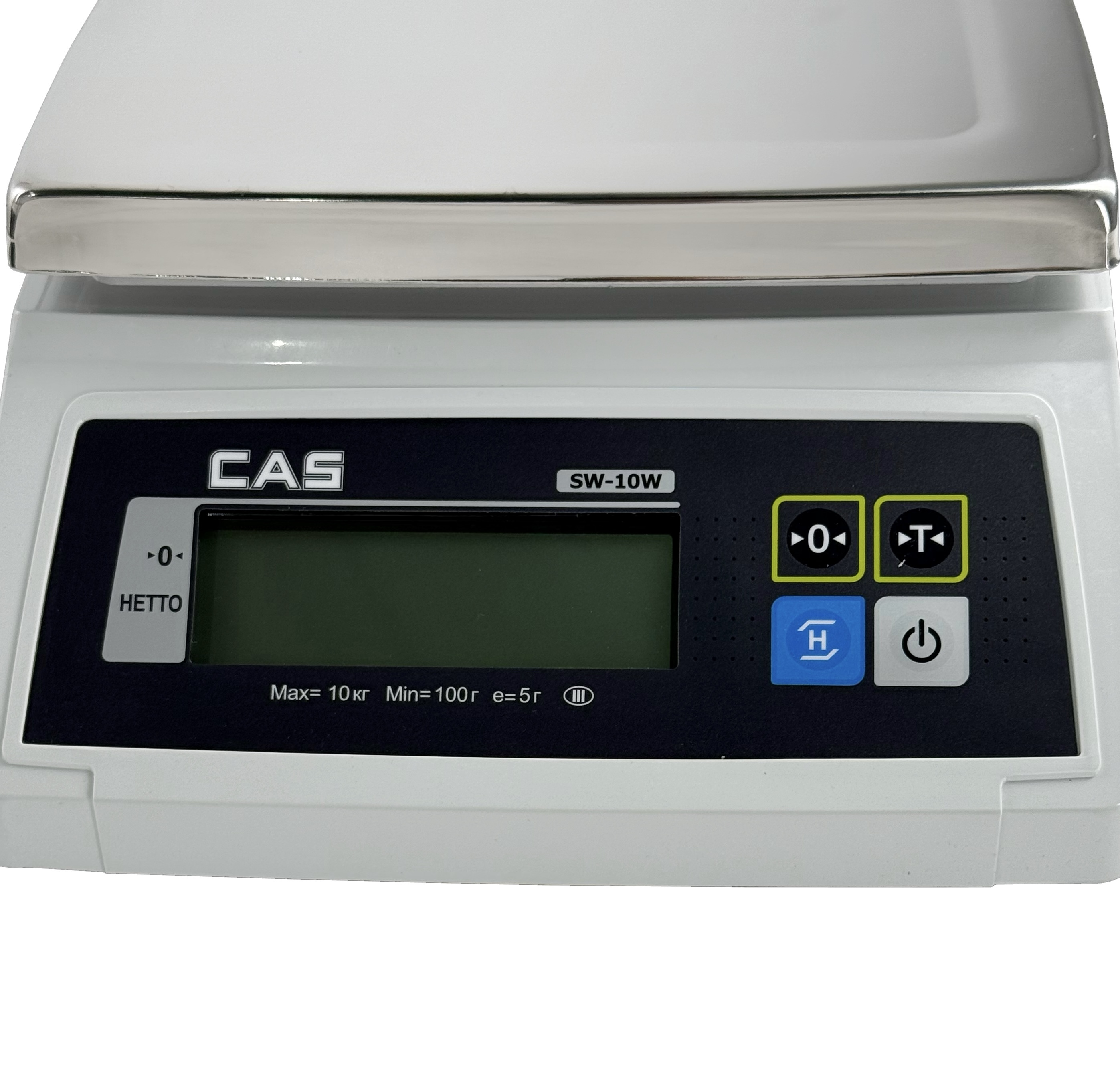 ВЕСЫ ЭЛ.ПОРЦИОННЫЕ CAS SW-10W (DD) ДВА ДИСП — 2