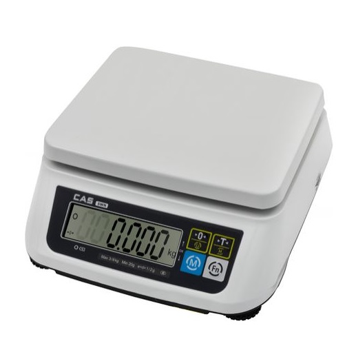 ВЕСЫ ЭЛ.ПОРЦИОННЫЕ CAS SWN-15 USB