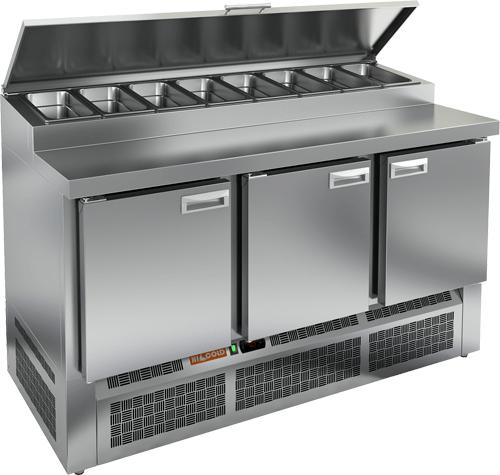 СТОЛ ДЛЯ ПИЦЦЫ HICOLD PZE1-111GN (1/3) — 1