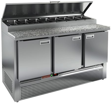СТОЛ ДЛЯ ПИЦЦЫ HICOLD PZE1-111GN (1/3) КАМЕНЬ — 1