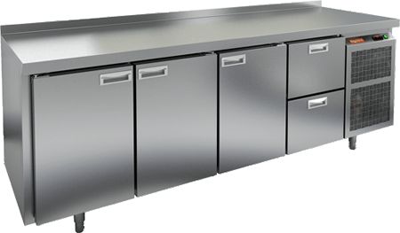 СТОЛ С МОРОЗ.ШКАФОМ HICOLD GN1112/BT — 2