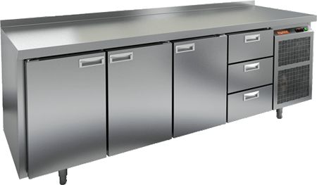 СТОЛ С МОРОЗ.ШКАФОМ HICOLD GN1113/BT — 1