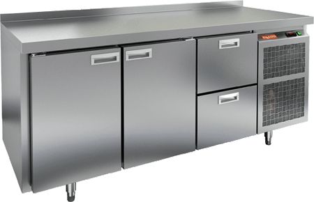 СТОЛ С МОРОЗ.ШКАФОМ HICOLD GN112/BT — 2