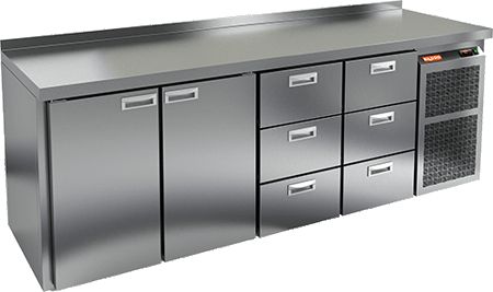 СТОЛ С ОХЛАЖД.ШКАФОМ HICOLD GN 1133 BR2 TN — 2