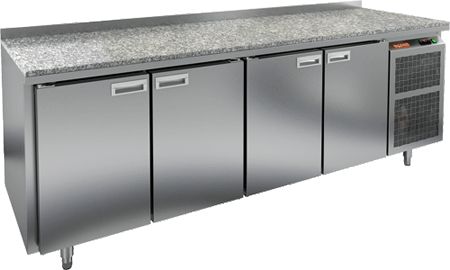 СТОЛ С ОХЛАЖД.ШКАФОМ HICOLD GN1111/TN (КАМЕНЬ) — 2