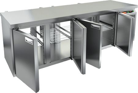 СТОЛ С ОХЛАЖД.ШКАФОМ HICOLD GNT 1111/HT — 2
