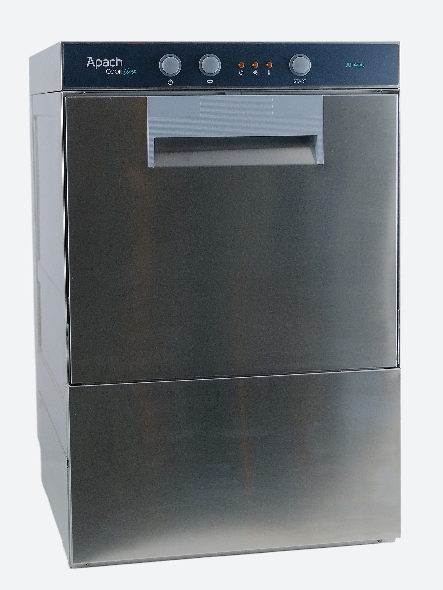 МАШИНА СТАКАНОМОЕЧНАЯ APACH AF400 ФРОНТАЛЬНАЯ — 2