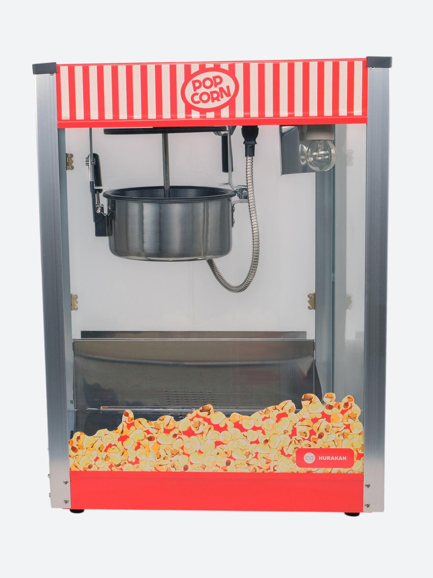 АППАРАТ ДЛЯ ПОПКОРНА HURAKAN HKN-PCORN — 2