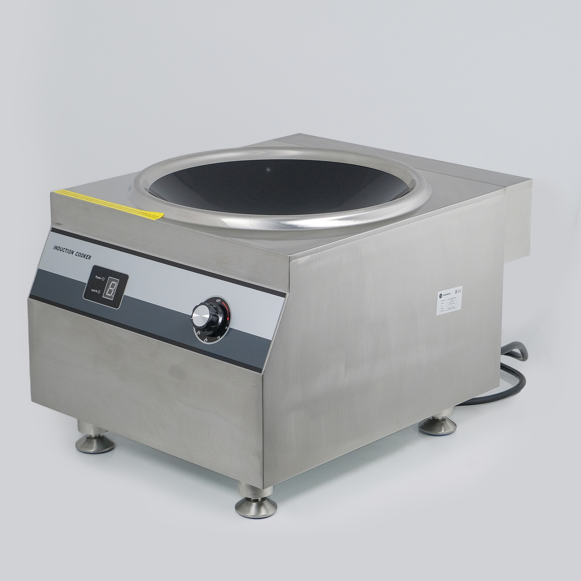 ПЛИТА ИНДУКЦИОННАЯ HURAKAN HKN-ICW80D WOK — 4