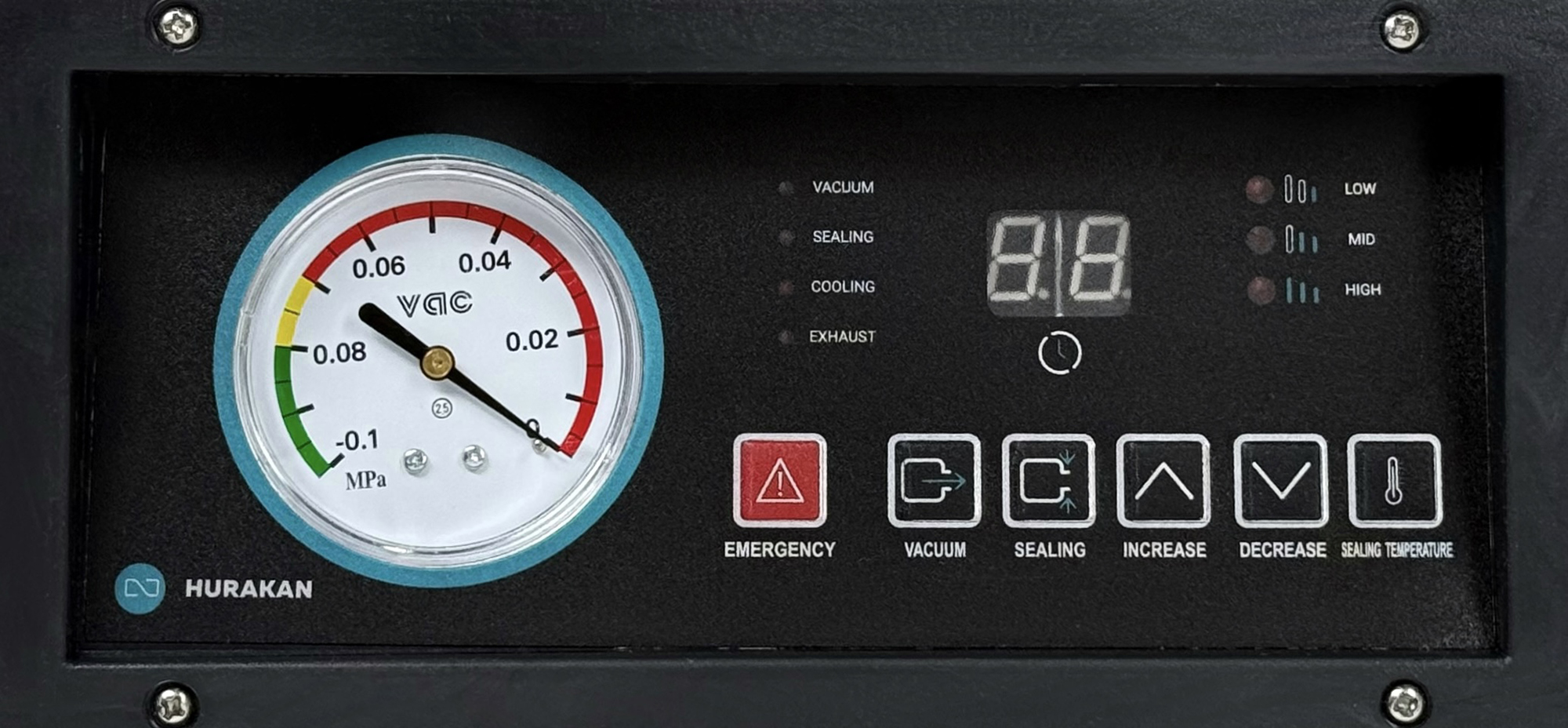 УПАКОВЩИК ВАКУУМНЫЙ HURAKAN HKN-VAC260M — 3