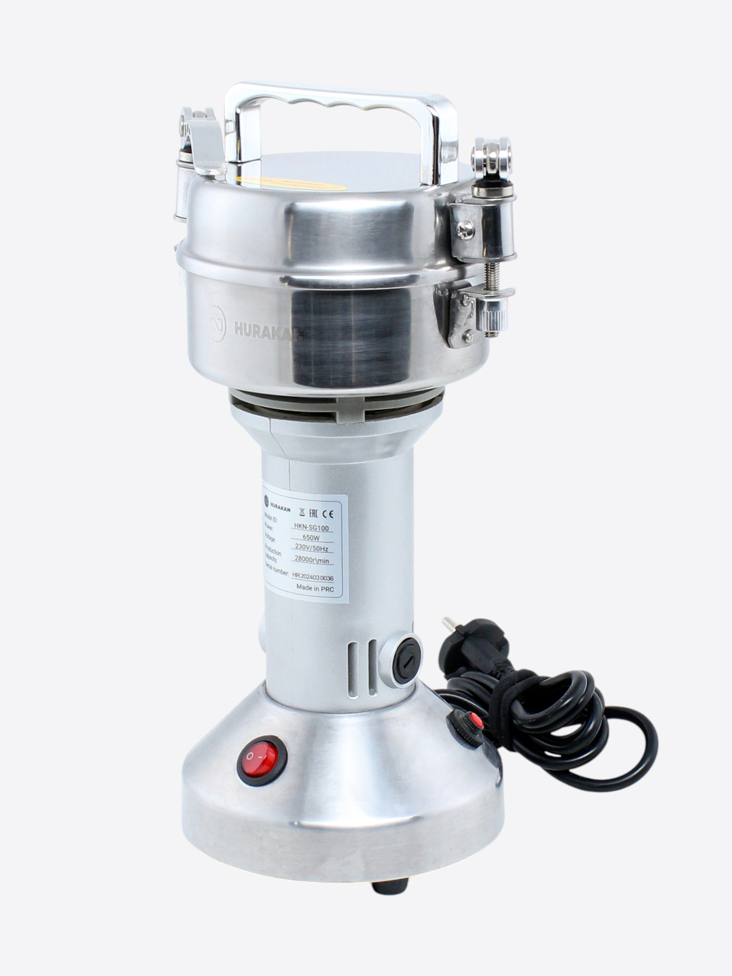 ИЗМЕЛЬЧИТЕЛЬ Д/СПЕЦИЙ HURAKAN HKN-SG100 — 2