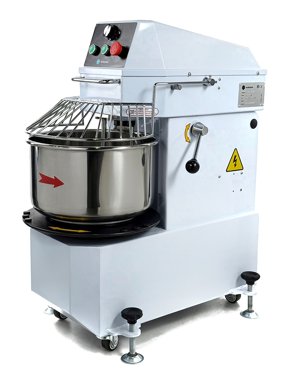 ТЕСТОМЕС СО СЪЕМНОЙ ДЕЖОЙ HURAKAN HKN-20CN2V — 1