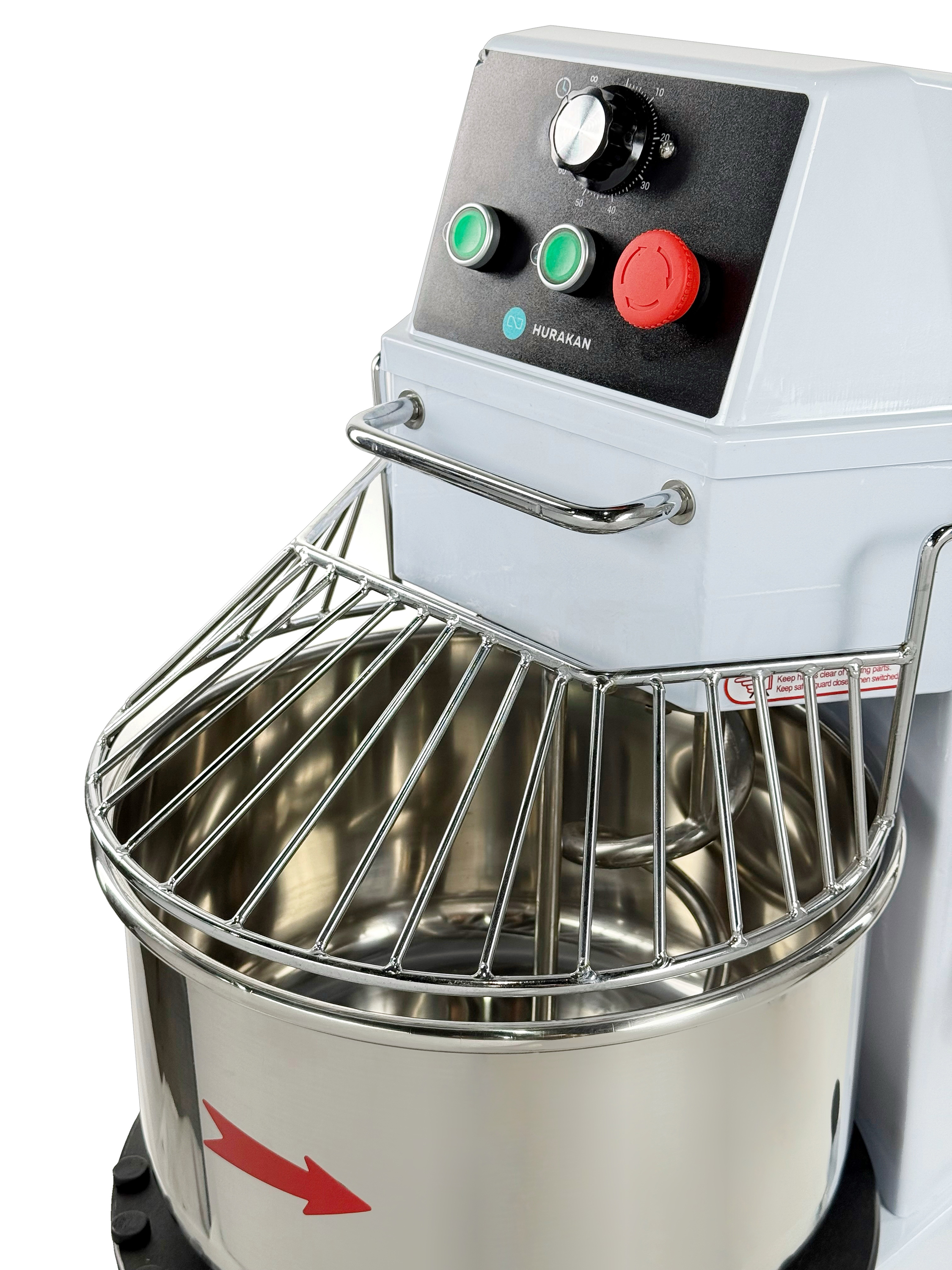 ТЕСТОМЕС СО СЪЕМНОЙ ДЕЖОЙ HURAKAN HKN-20CN2V — 4