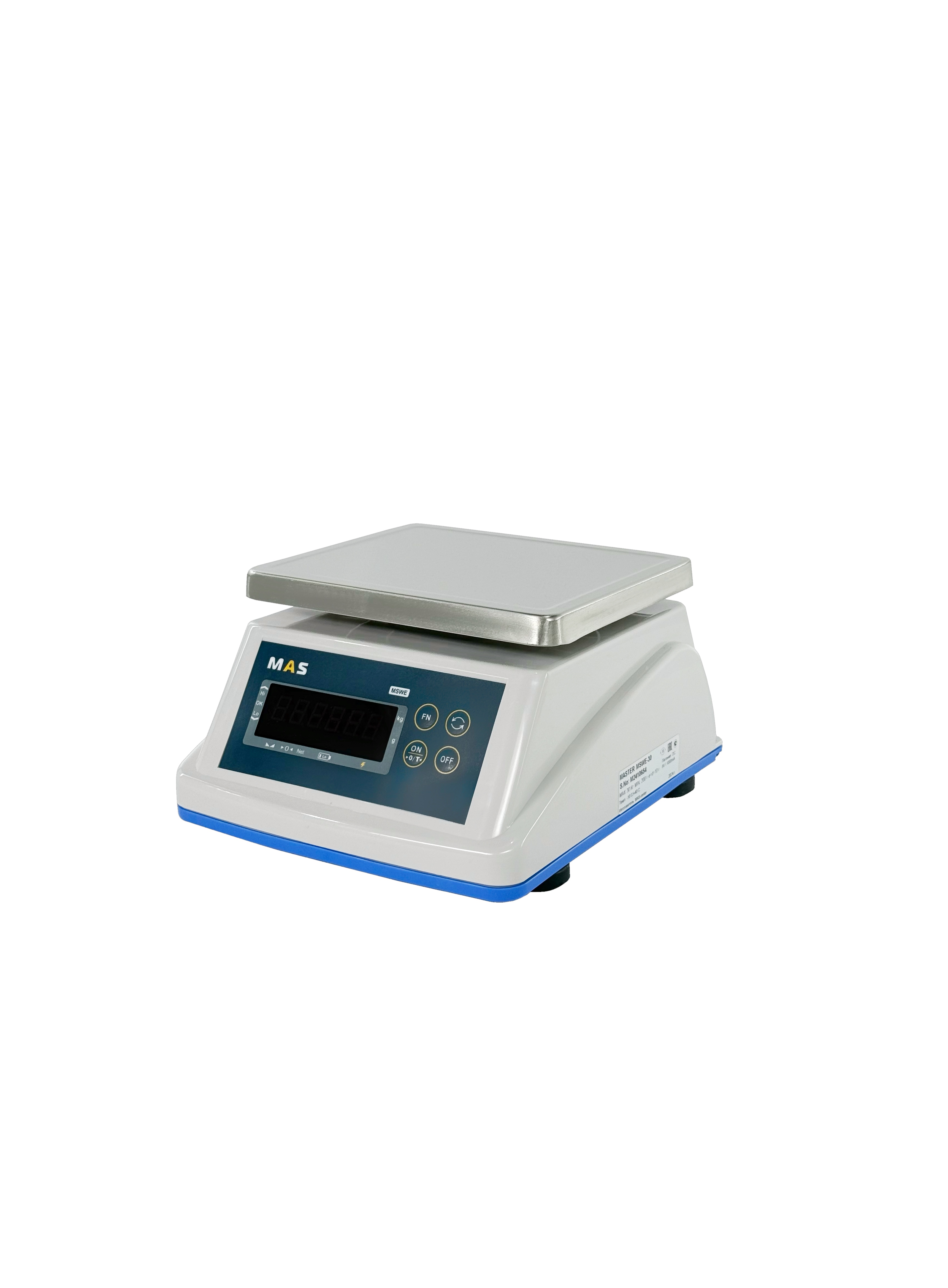 ВЕСЫ ЭЛЕКТРОННЫЕ ПОРЦИОННЫЕ ВЛАГОСТОЙКИЕ MAS MSWE-30 — 2