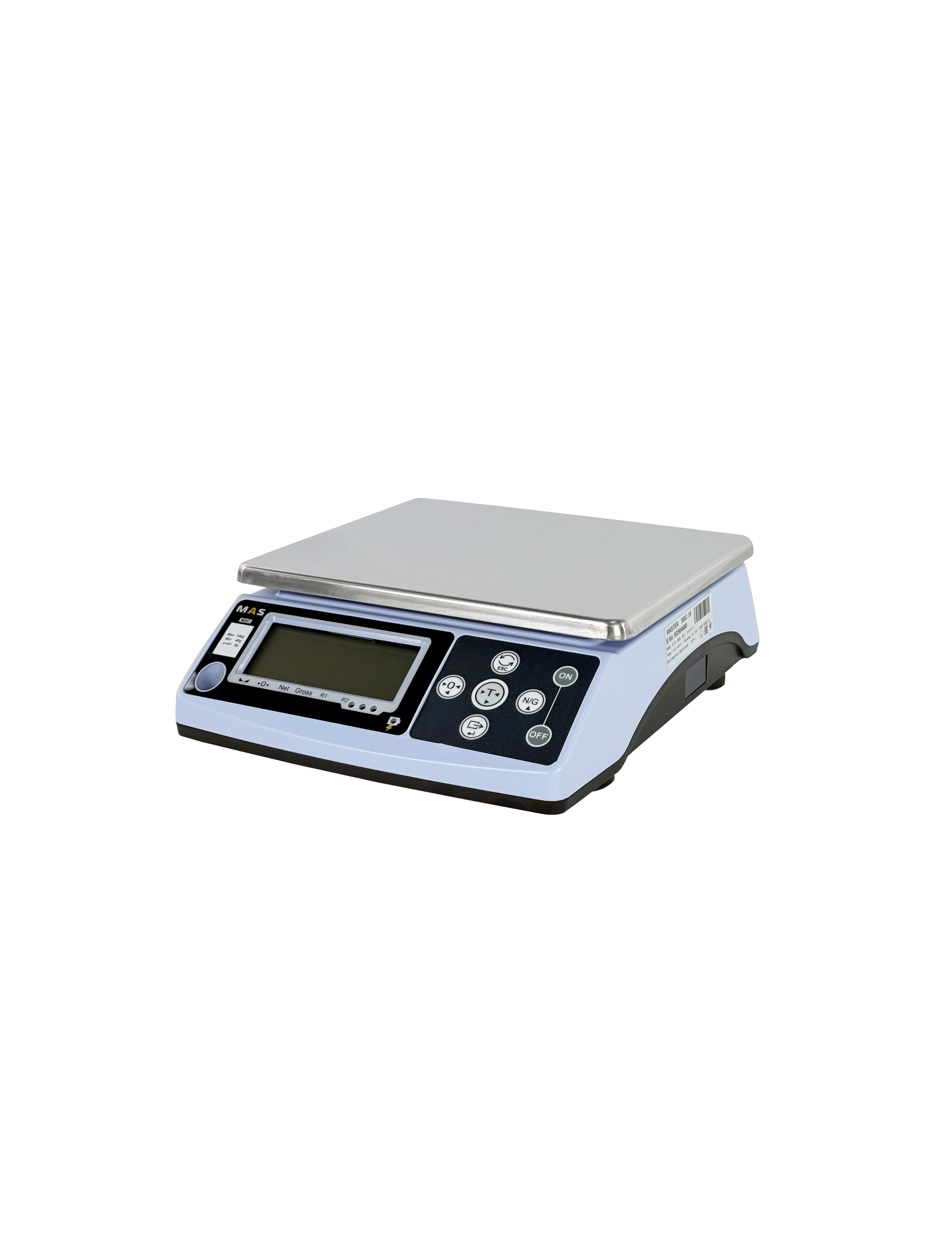 ВЕСЫ ЭЛЕКТРОННЫЕ ПОРЦИОННЫЕ КОМПАКТНЫЕ MAS MSC-10 — 2
