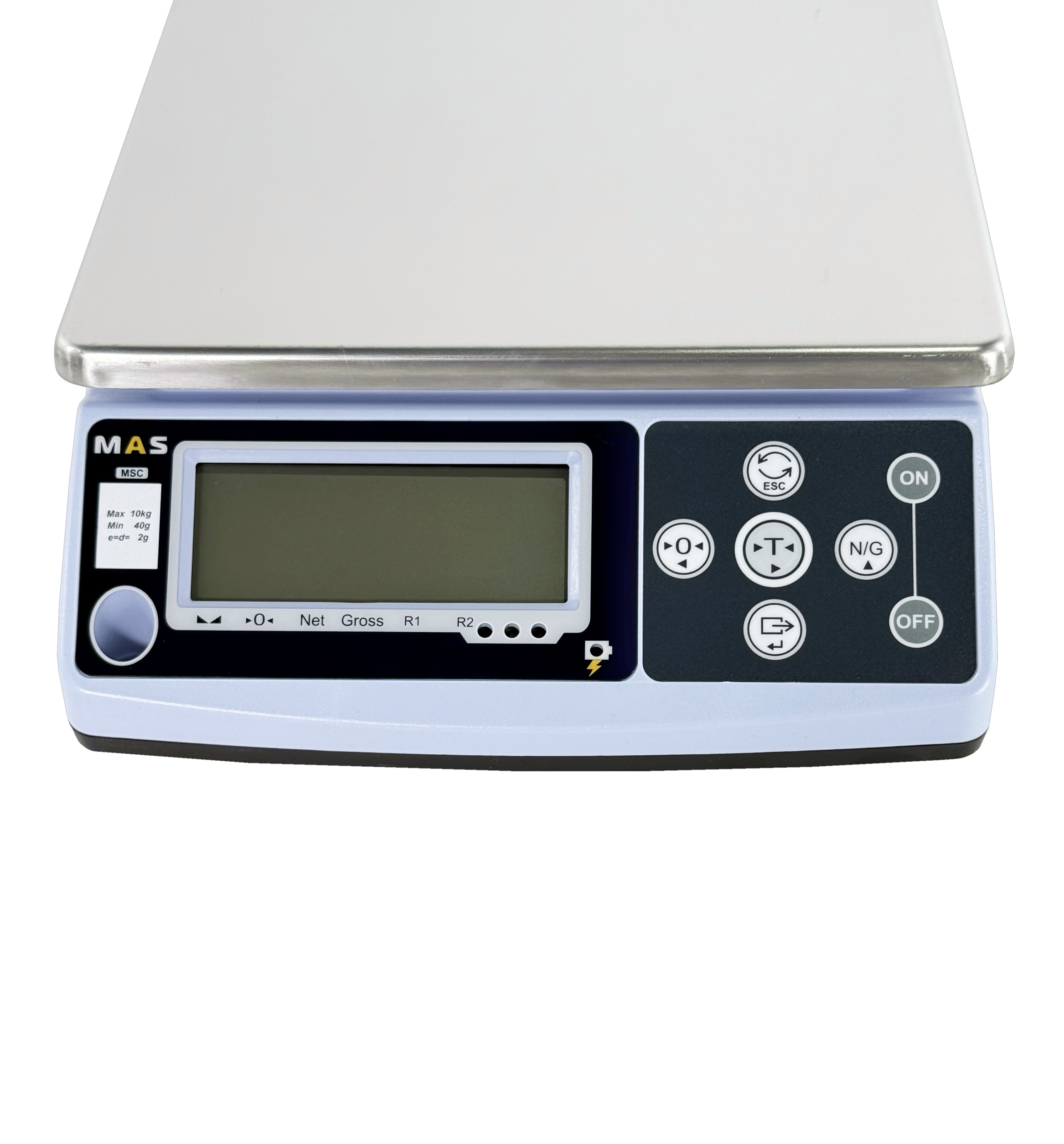 ВЕСЫ ЭЛЕКТРОННЫЕ ПОРЦИОННЫЕ КОМПАКТНЫЕ MAS MSC-10 — 3