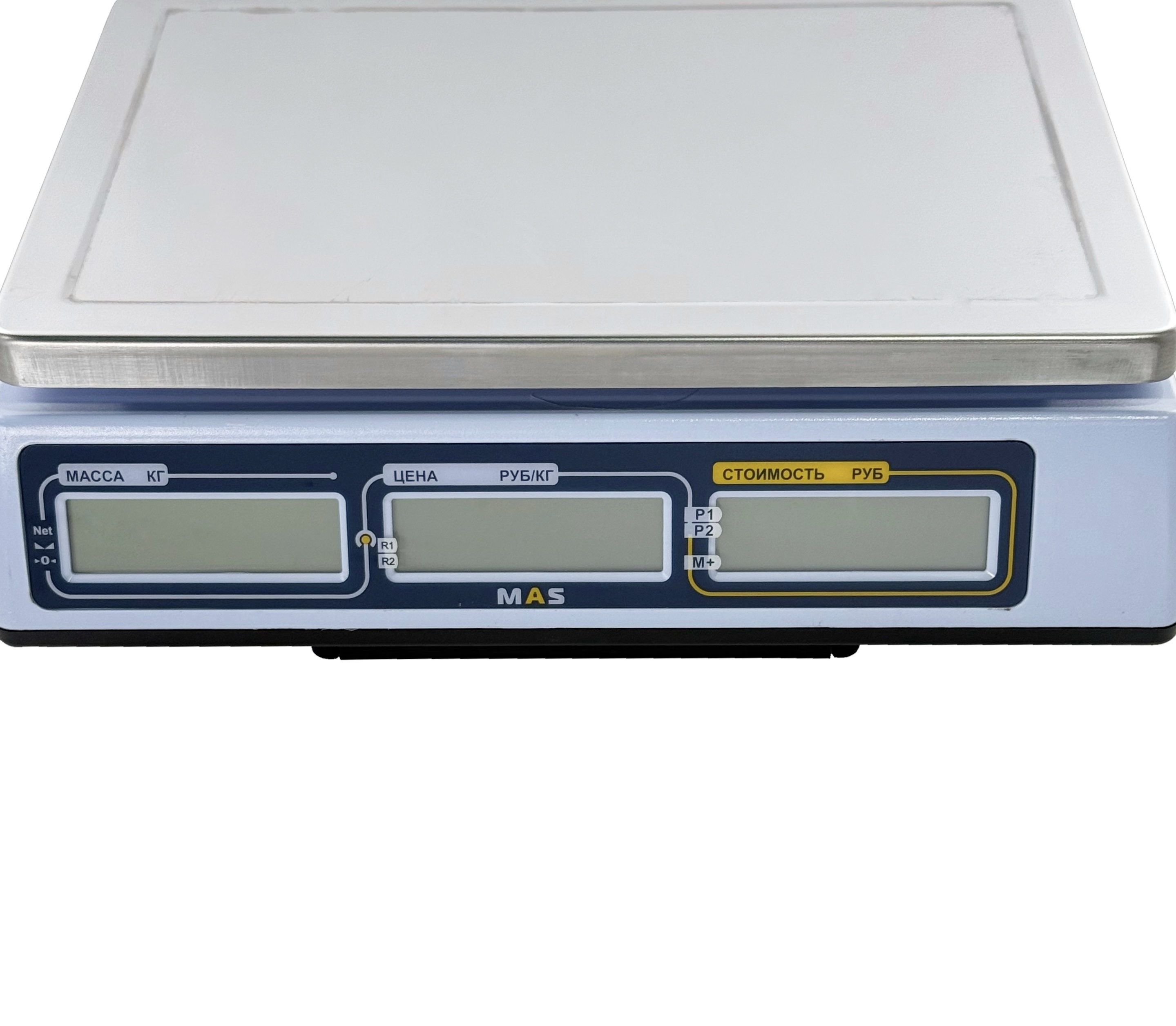 ВЕСЫ ЭЛЕКТРОННЫЕ ТОРГОВЫЕ БЕЗ СТОЙКИ MAS MR1-06 — 4