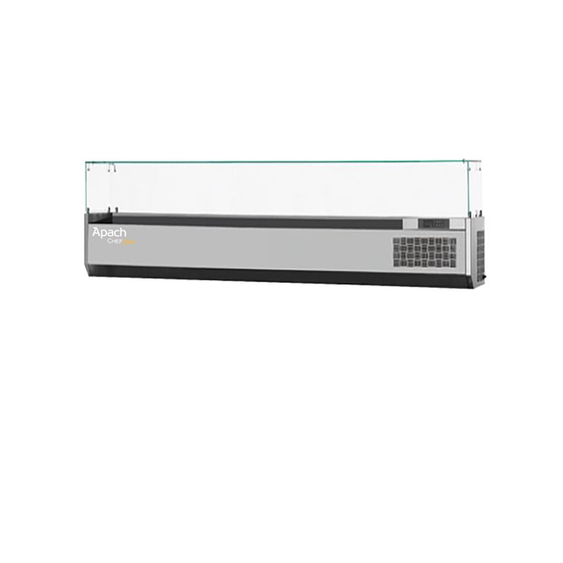 ВИТРИНА ХОЛОДИЛЬНАЯ СО СТЕКЛОМ APACH CHEF LINE LDR20038GR Б/АГРЕГАТА