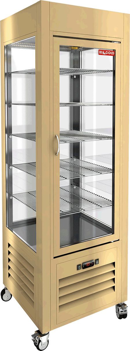 ВИТРИНА КОНДИТ/ВЕРТИКАЛЬНАЯ HICOLD VRC 350 BEIGE — 2