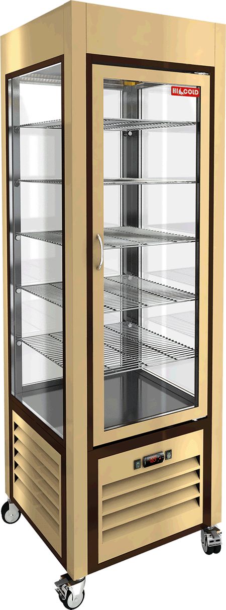 ВИТРИНА КОНДИТ/ВЕРТИКАЛЬНАЯ HICOLD VRC 350 BEIGE FR — 2