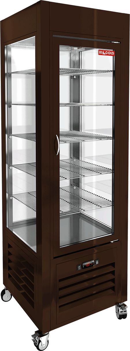 ВИТРИНА КОНДИТ/ВЕРТИКАЛЬНАЯ HICOLD VRC 350 BROWN — 2