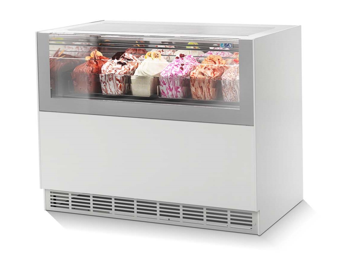 ВИТРИНА ДЛЯ МОРОЖЕНОГО ISA ONE SHOW VG RV 120 BUILT-IN — 1