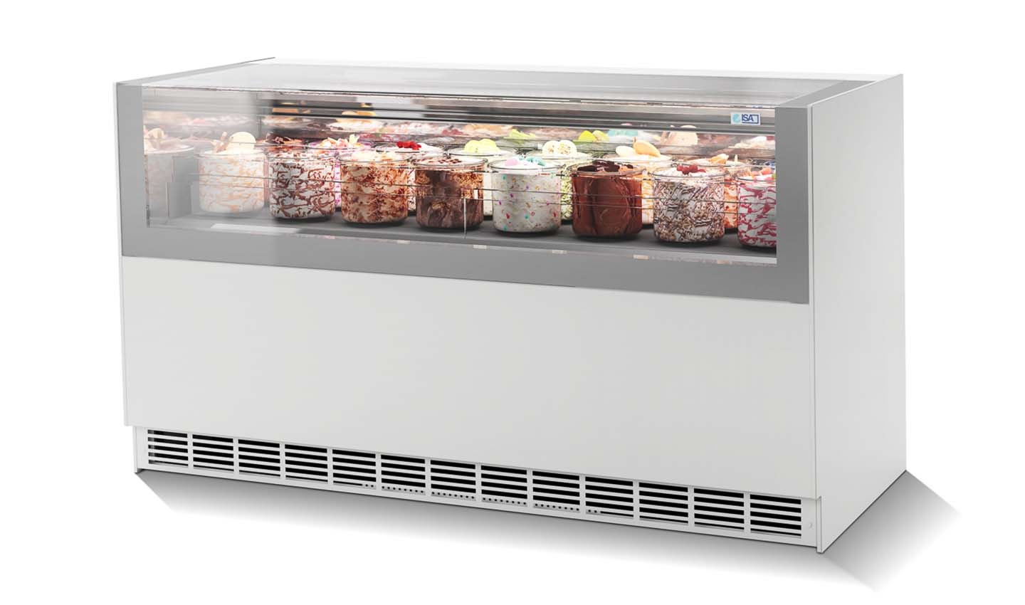 ВИТРИНА ДЛЯ МОРОЖЕНОГО ISA ONE SHOW VG RV 120 BUILT-IN — 3