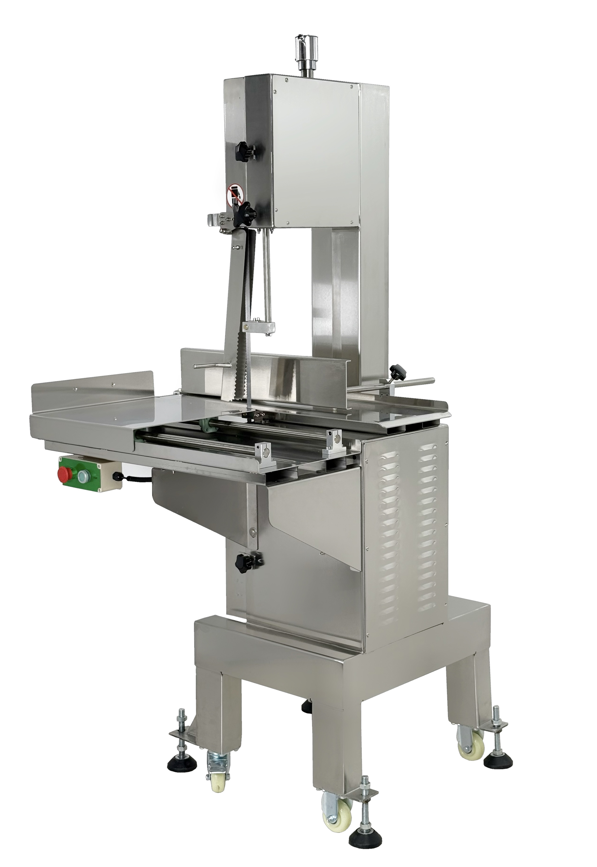 ПИЛА ДЛЯ РЕЗКИ МЯСА HURAKAN HKN-SE/2580 INOX ПОДВ. СТОЛ — 2