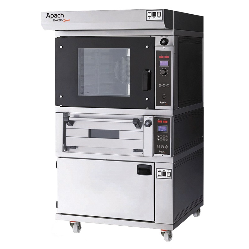 ПЕЧЬ КОНВЕКЦИОННАЯ С ПОДОМ С РАССТОЙКОЙ APACH BAKERY LINE K5TPHSE DP+E218PA