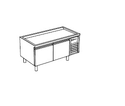 БАЗА ХОЛОДИЛЬНАЯ APACH CHEF LINE SLBR711