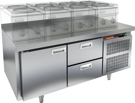 СТОЛ С МОРОЗ.ШКАФОМ HICOLD SN 12/BT LT — 1