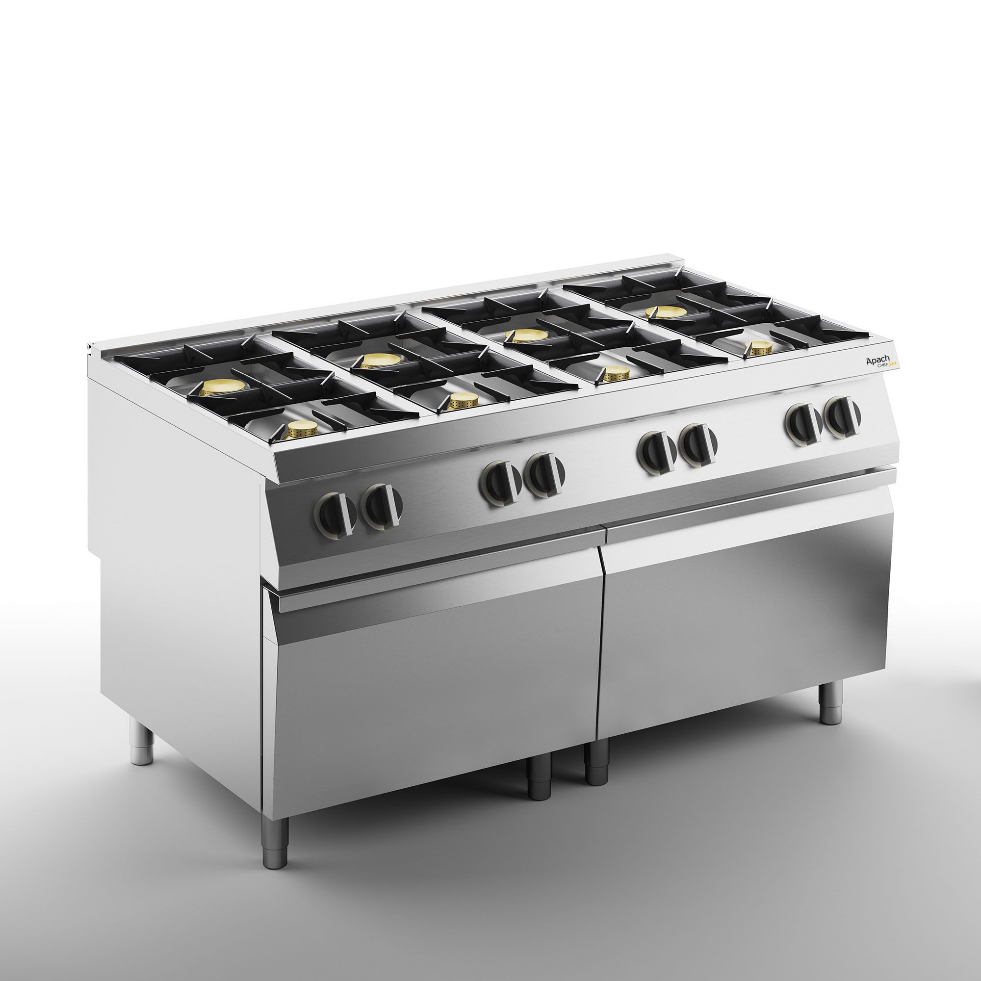 ПЛИТА ГАЗОВАЯ 8 КОНФОРОЧН. 900 СЕРИИ APACH CHEF LINE SLRRG169CS