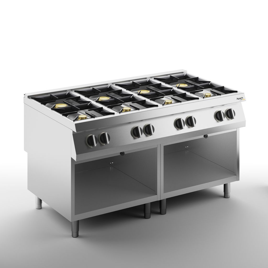 ПЛИТА ГАЗОВАЯ 8 КОНФОРОЧН. 900 СЕРИИ APACH CHEF LINE SLRRG169OS