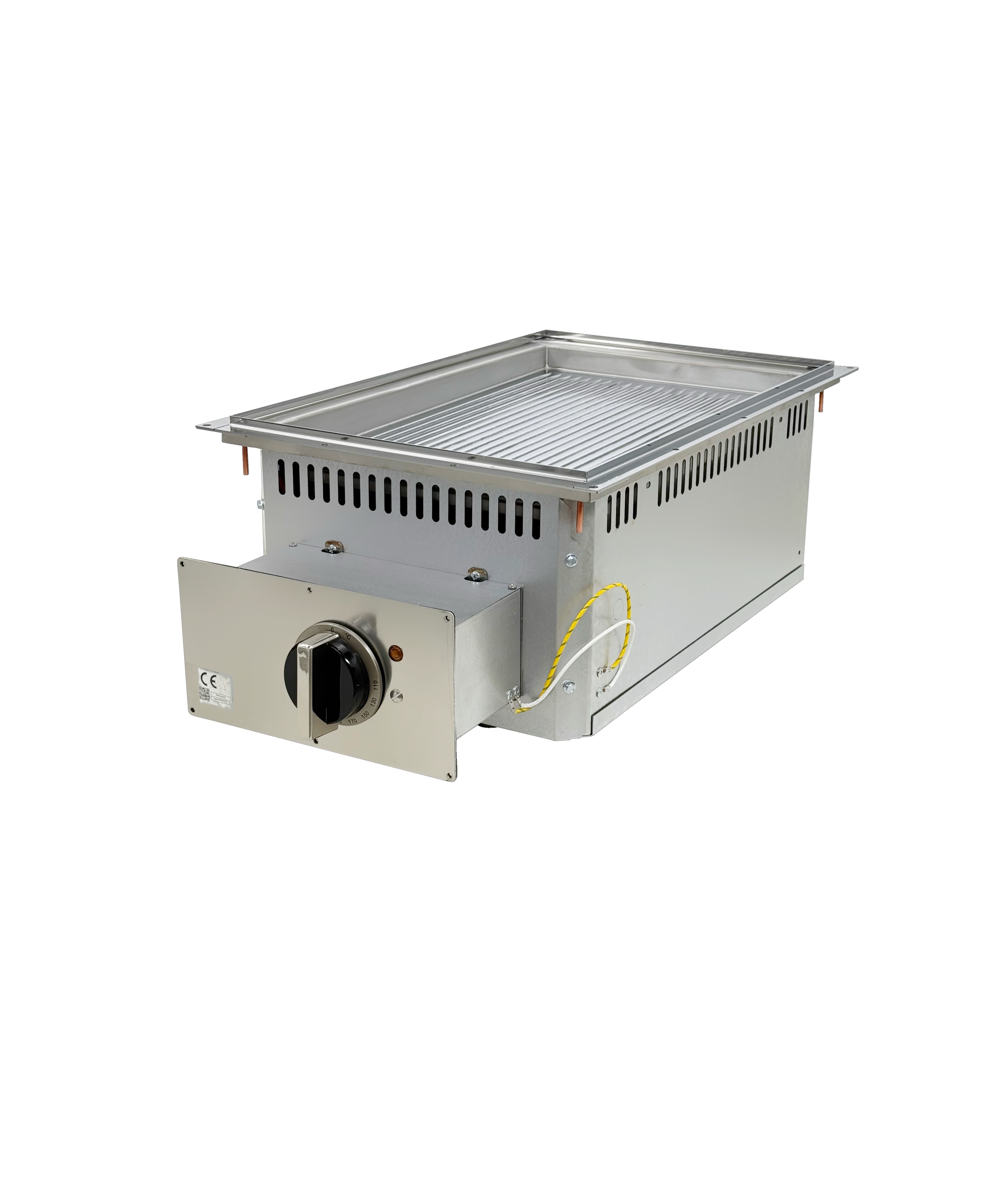 ПОВЕРХНОСТЬ ЖАРОЧНАЯ ЭЛЕКТРИЧЕСКАЯ ВСТРАИВАЕМАЯ 700 СЕРИИ APACH CHEF LINE SLDI7FTE4CR — 1