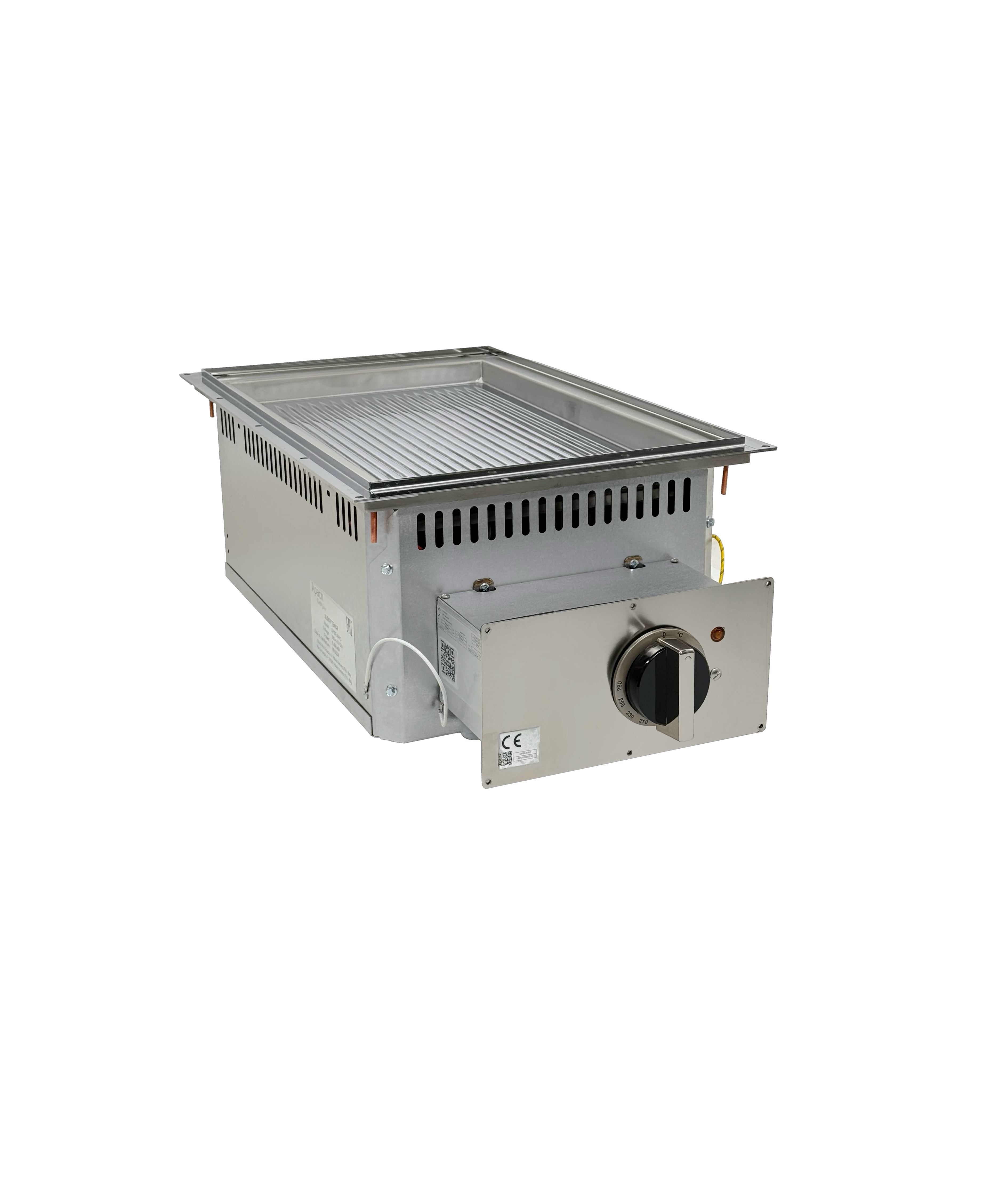 ПОВЕРХНОСТЬ ЖАРОЧНАЯ ЭЛЕКТРИЧЕСКАЯ ВСТРАИВАЕМАЯ 700 СЕРИИ APACH CHEF LINE SLDI7FTE4CR — 7