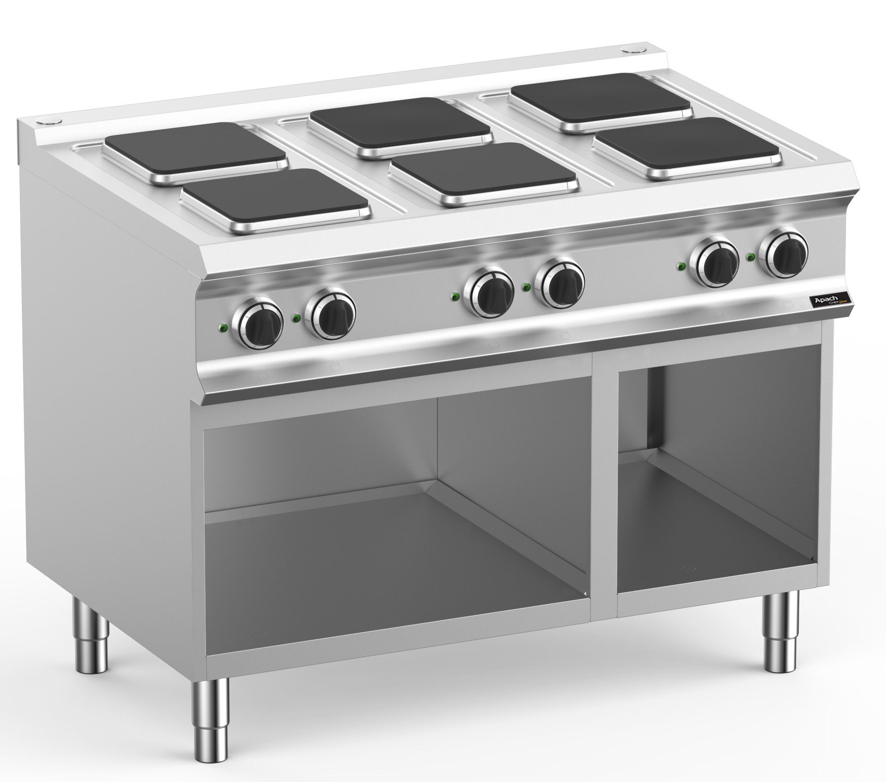 ПЛИТА ЭЛЕКТРИЧЕСКАЯ 6 КОНФОРОЧН. 700 СЕРИИ APACH CHEF LINE GLRE117OSP