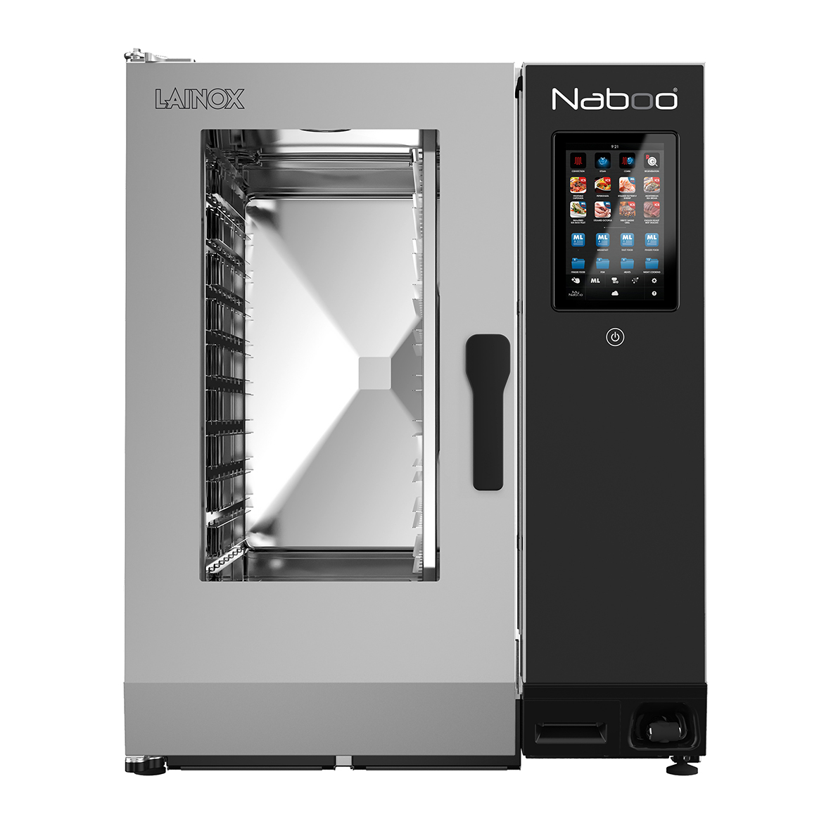 ПАРОКОНВЕКТОМАТ LAINOX NABOO BOOSTED NAE101B+OB101E