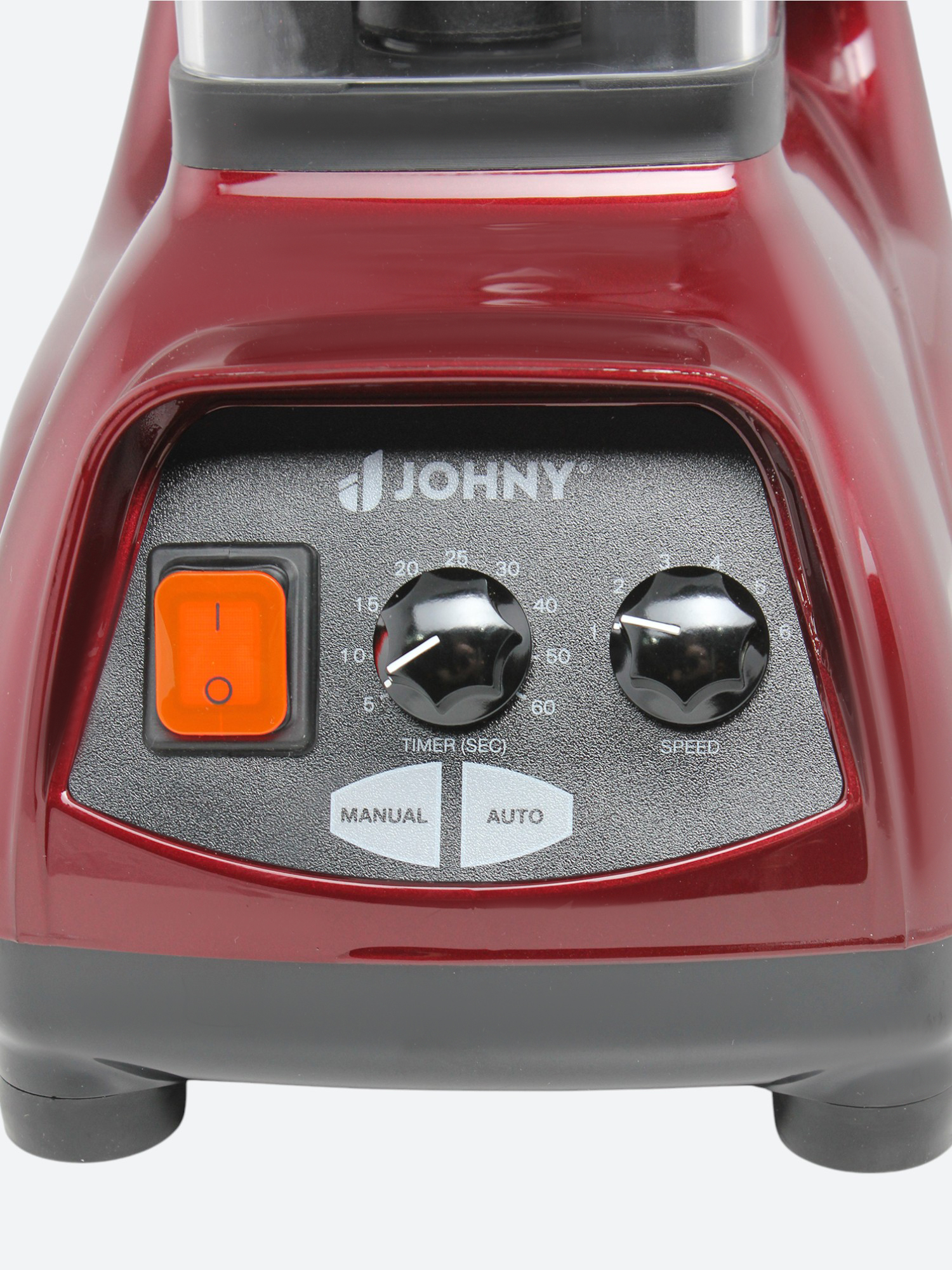 БЛЕНДЕР JOHNY AK/12 AUT ТЕМНОКРАСНЫЙ — 4