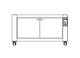 ШКАФ РАССТОЕЧНЫЙ ZANOLLI T POLIS 6/CL 3MC