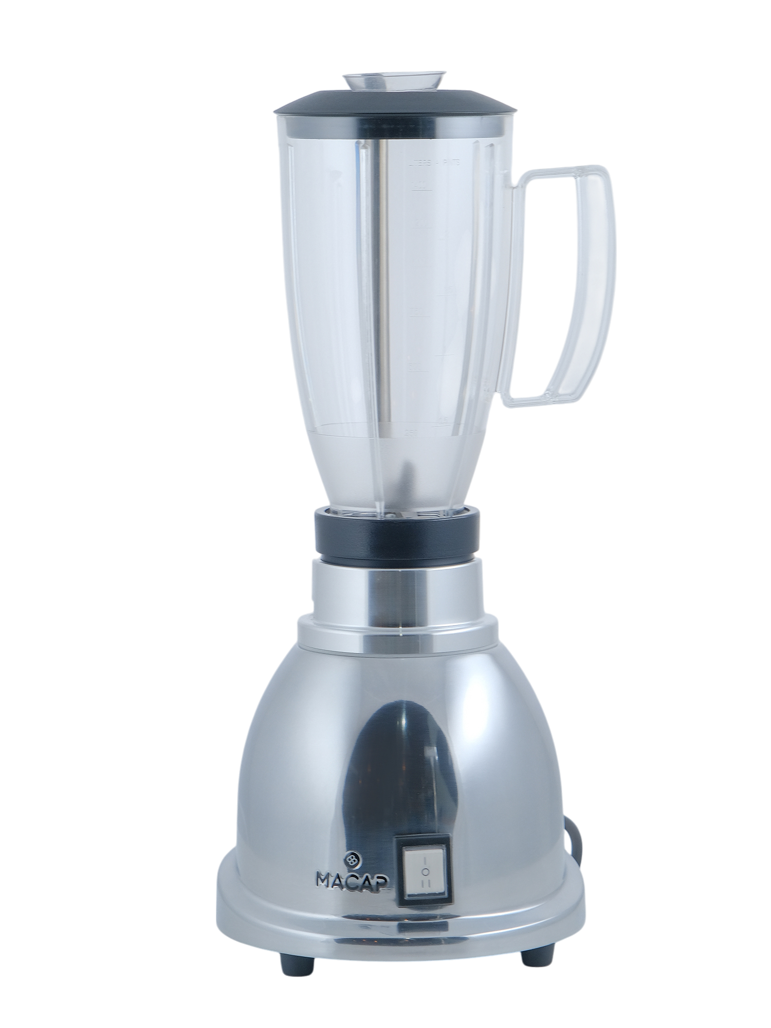 БЛЕНДЕР MACAP P100 (C13) ХРОМ ПЛАСТИКОВЫЙ СТАКАН — 2