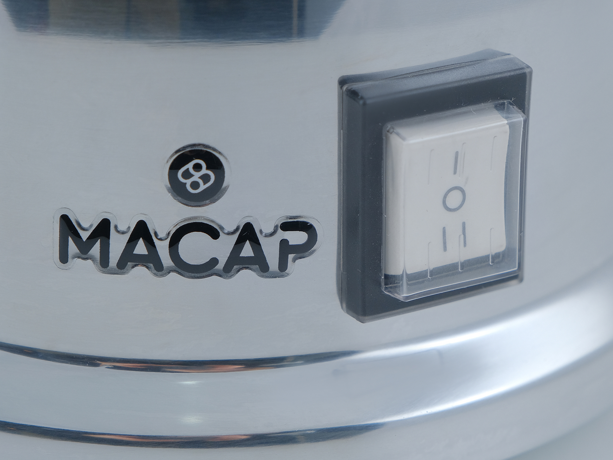 БЛЕНДЕР MACAP P100 (C13) ХРОМ ПЛАСТИКОВЫЙ СТАКАН — 3