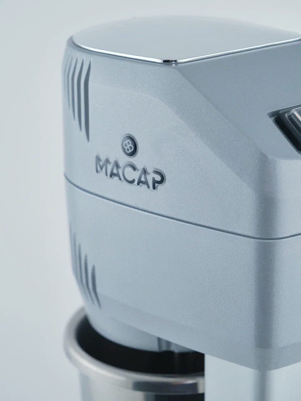 МИКСЕР MACAP F4 (C10) СЕРЫЙ СТАКАН ИЗ НЕРЖАВЕЮЩЕЙ СТАЛИ — 3